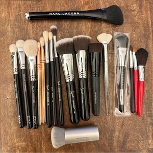 Makeup Brush Bundle - Sigma, Zoeva, Shu Uemura, Mac, BareMinerals etc.